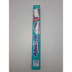 Aquafresh Flex Toothbrush Full Size Soft Flexible Neck Vintage‎ New In Box